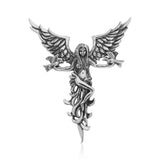 Angel Dove Sterling Silver Pendant TPD3531