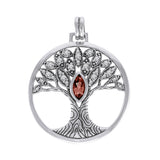 Wondrous Living through the Tree of Life ~ Sterling Silver Jewelry Pendant TPD3873