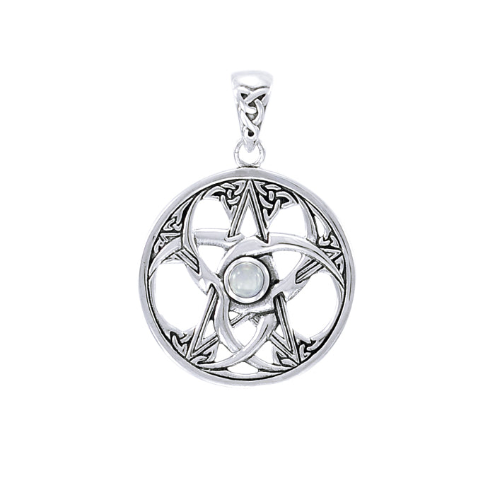 Celtic Knot Triple Moon Pentacle TPD4227