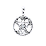 Celtic Knot Triple Moon Pentacle TPD4227