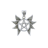 Unimaginable Energy of a Pentacle Sterling Silver Pendant TPD4272