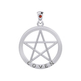 Coven Pentagram Silver Pendant TPD4506