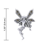 The Little Fairy Silver Pendant with Marcasite TPD5370 - Jewelry