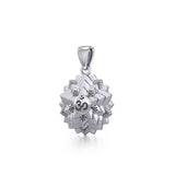 Sahasrara Crown Chakra Sterling Silver Pendant TPD5629
