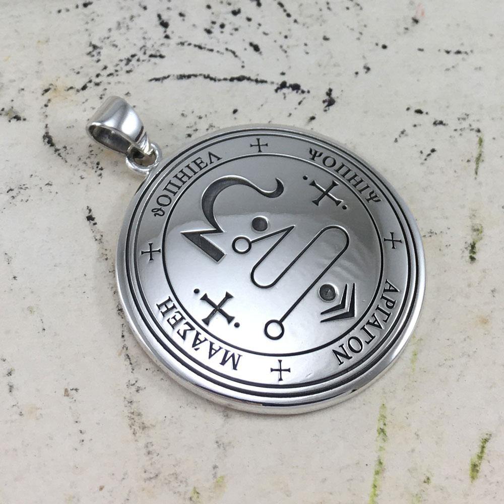 Saint Jophiel Sigil Silver Pendant TPD5745 - Jewelry