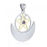 Wiccan Moon  Pentacle TPV3235