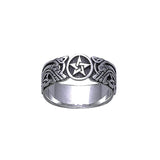 Silver Pentacle Ring TR889
