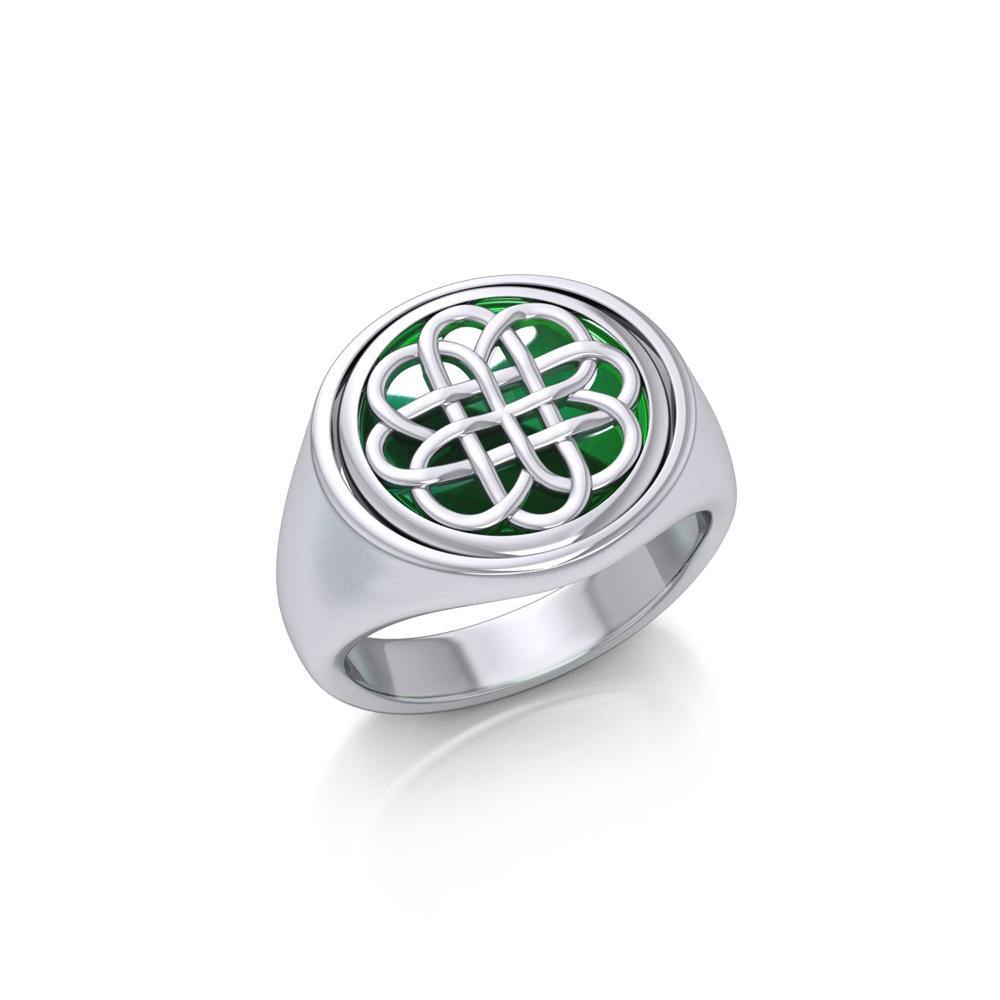 Celtic Knotwork Flip Ring TRI156 - Jewelry