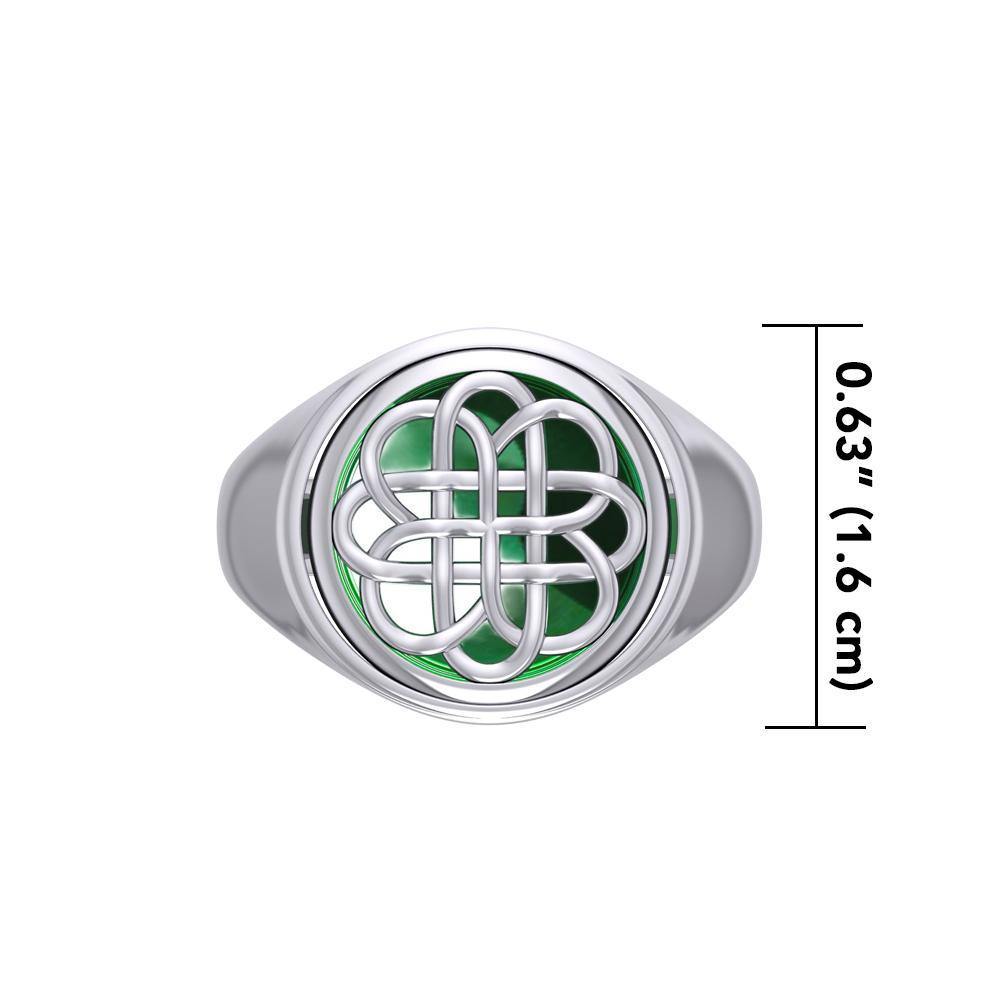 Celtic Knotwork Flip Ring TRI156 - Jewelry