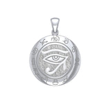 Eye of the Universe 14K White Gold Pendant WTP1584