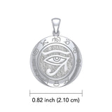 Eye of the Universe 14K White Gold Pendant WTP1584