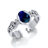 Celtic Knot Spiral Cuff Bracelet TBG278 - Jewelry