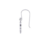 Enamel Shamrock  Clover Silver Earrings TER1718 - Jewelry