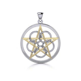 Silver  Pentacle Pendant TPV465S