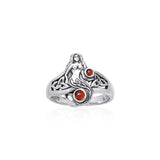 Celtic Mermaid Ring TRI045 - Jewelry