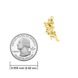 Enchanted Fairy Solid Yellow Gold Charm GCM637