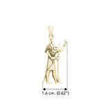 Set Egyptian God Solid Yellow Gold Pendant GPD2847