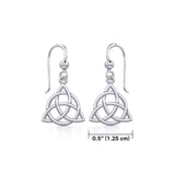 Triquetra Sterling Silver Earrings TE2912