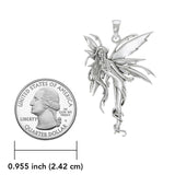 Firefly Fairy Silver Pendant with Chain and Earrings By Amy Brown SET058