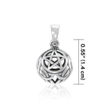 Silver Pentagram Pentacle Pendant TP2842