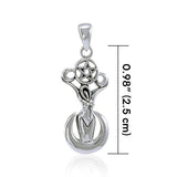 Pagan Goddess of the Spirits Sterling Silver Pendant TP3092