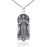 Celtic Angel Of Devotion Silver Pendant TP3442