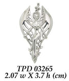 My Guardian Angel Dear Sterling Silver Pendant TPD3265