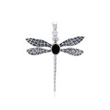 Dragonfly Sterling Silver Pendant TPD3941
