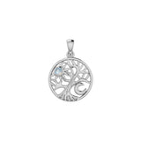 A beautiful surprise in the Tree of Life ~ Sterling Silver Pendant TPD4292