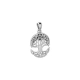 Celtic Knot Moon  Pentacle Tree of Life TPD4293