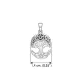 Celtic Knot Moon  Pentacle Tree of Life TPD4293