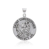 Saint Christoper Silver Pendant TPD4563