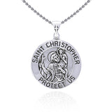 Saint Christoper Silver Pendant TPD4563