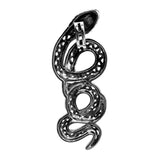 Celtic Snake Sterling Silver Pendant – A Symbol of Transformation and Wisdom TPD6395