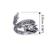 Coiled Eastern Dragon Ring TR1445