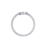 Celtic Heart Silver Ring TRI2390