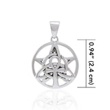 Ankh Triquetra Sterling Silver Pendant TPD4764