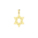 Star of David Solid Gold Pendant GPD5503