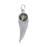 Wing Steampunk Silver and Gold Accent MPD3901