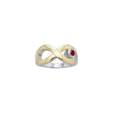 Eternal Love Spell Silver and Gold Ring