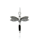 The Dragonfly Sterling Silver Charm TCM270 - Jewelry