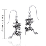 Amy Brown Bookworm Earrings TE2077 - Jewelry