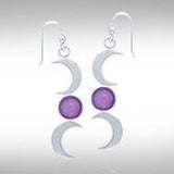 Blue Moon Silver Earrings TE2856 - Jewelry