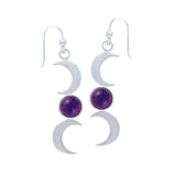 Blue Moon Sterling Silver Earrings TE2856