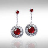 Wheel of the Year Silver Earrings TER073 - Jewelry