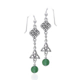 Celtic Knotwork Silver Earrings TER154 - Jewelry