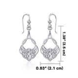 Celtic Knot Silver Earrings TER1901 - Jewelry