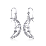 Crescent Moon Silver Earrings TER1904