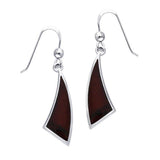 Trillion Flat Cabochon Earrings TER437 - Jewelry