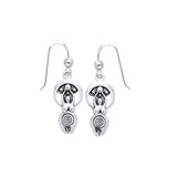 Spiral Moon Goddess Earrings TER488